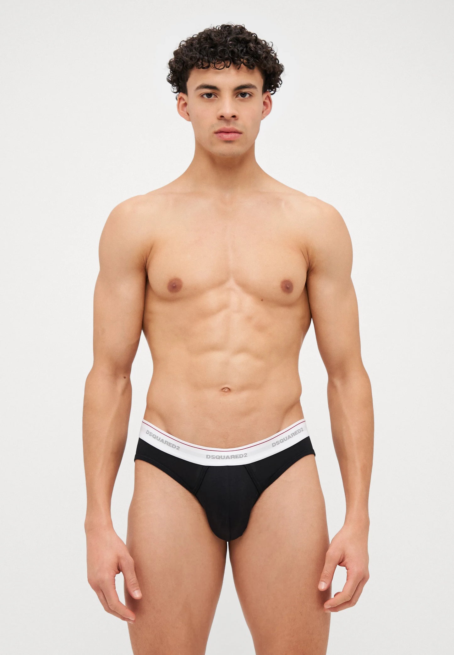 Dsquared2 TRIPACK - Slip - white/grey/black