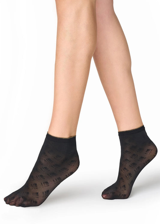 CALZINI GRAPHIC GOLDEN LADY
