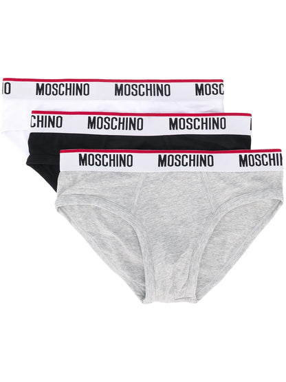 TRIPACK SLIP MOSCHINO