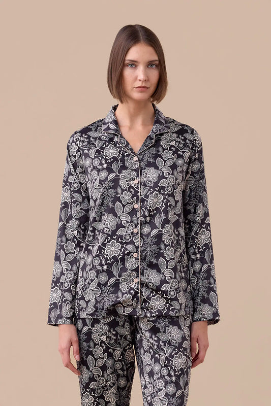 Pigiama donna in raso articolo poule Noi Di Notte