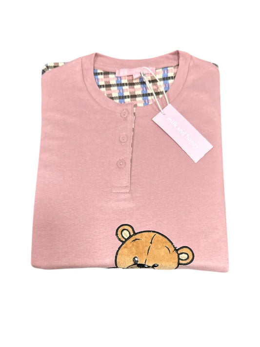 Pigiama Bimba/o  Milk and Honey Adela in Cotone Interlock
