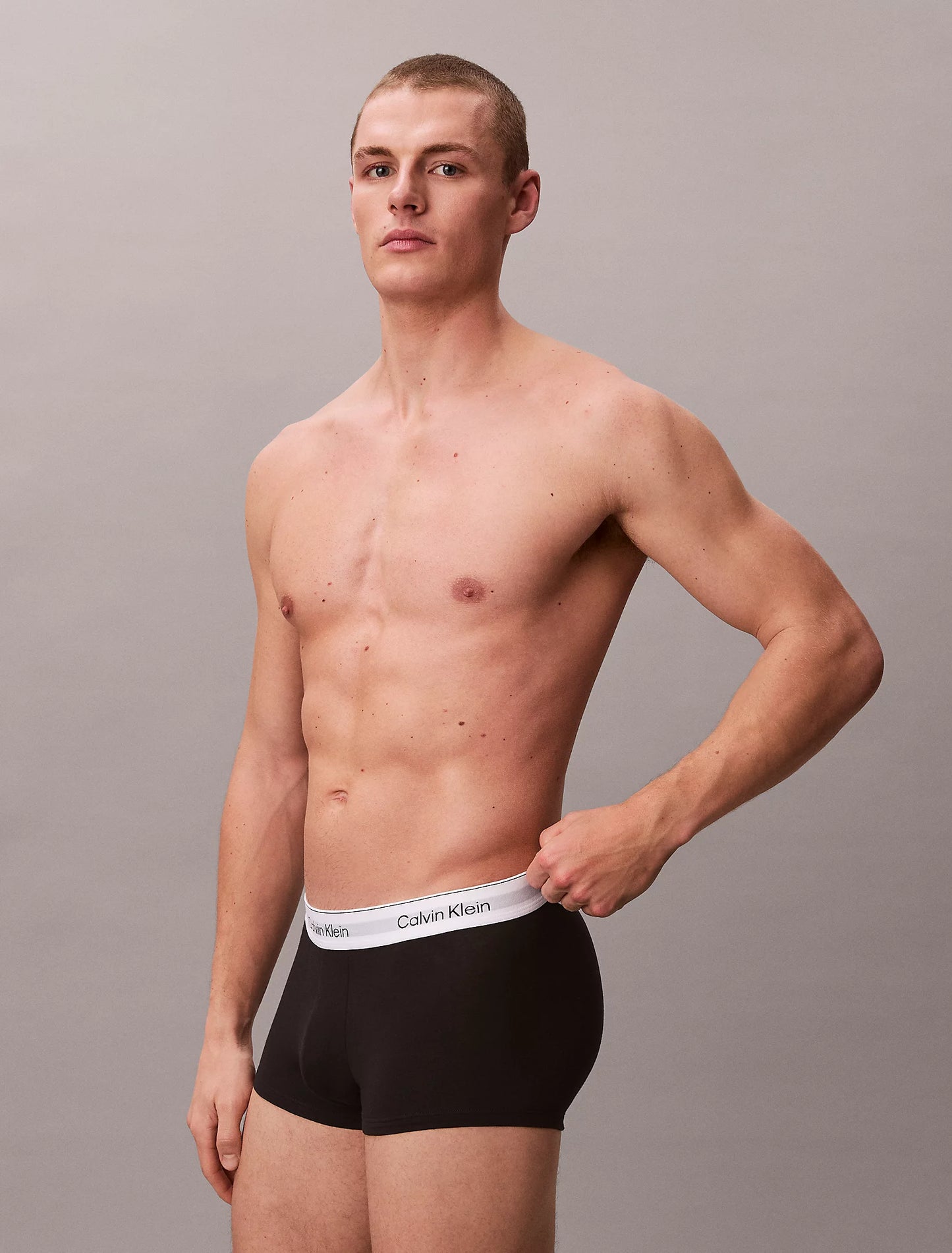 Boxer Calvin Klein  a vita bassa in confezione da 3 - Icon Cotton Stretch