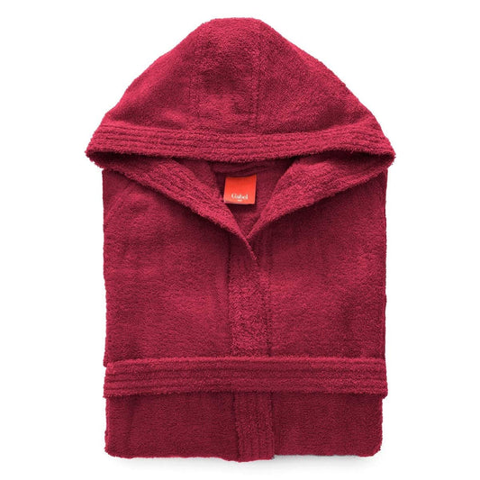 Accappatoio con cappuccio Gabel mod. Tintaunita in spugna da 380 gr Q957 ECR