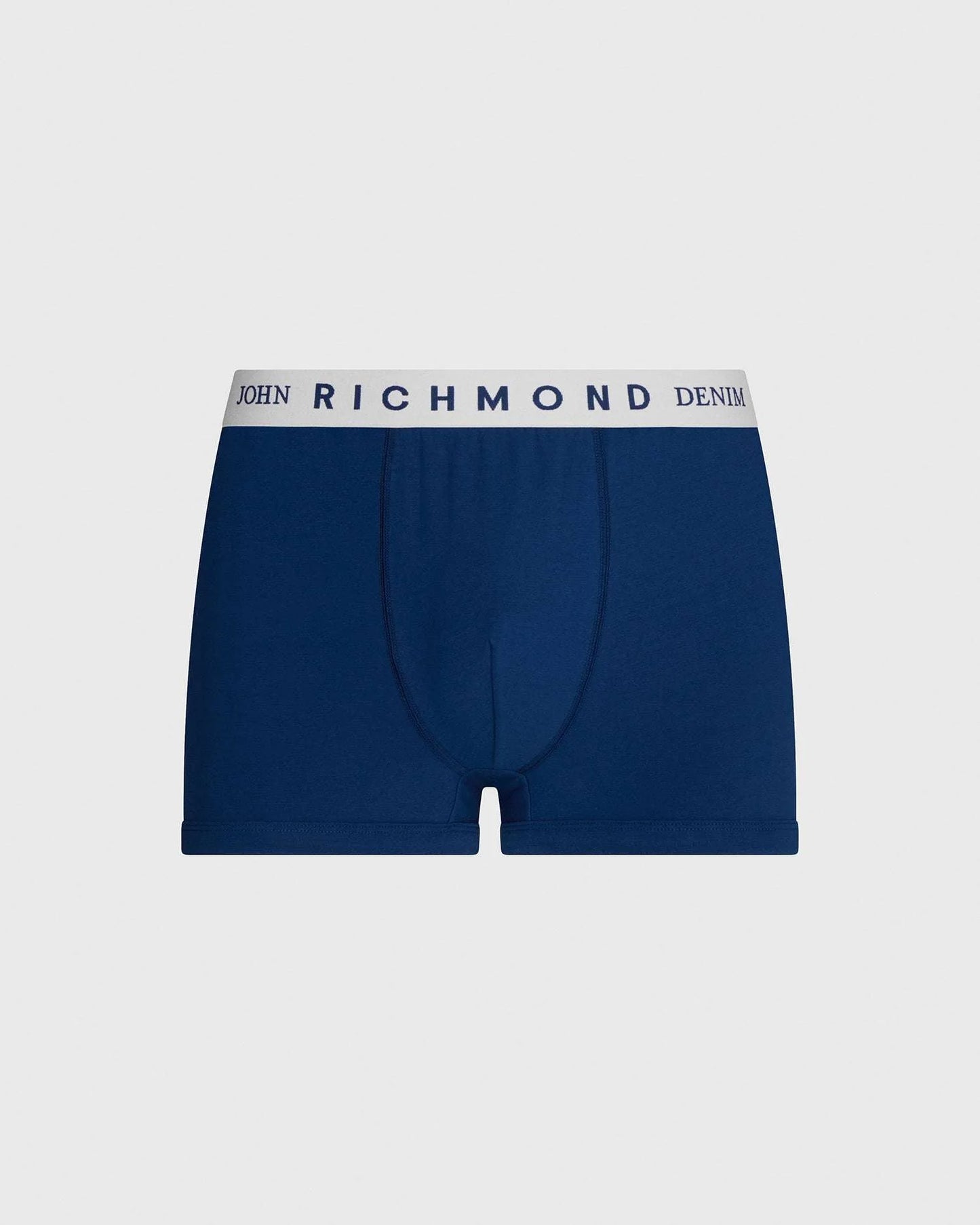 Tripack boxer  in cotone pettinato fantasia denim John Richmond