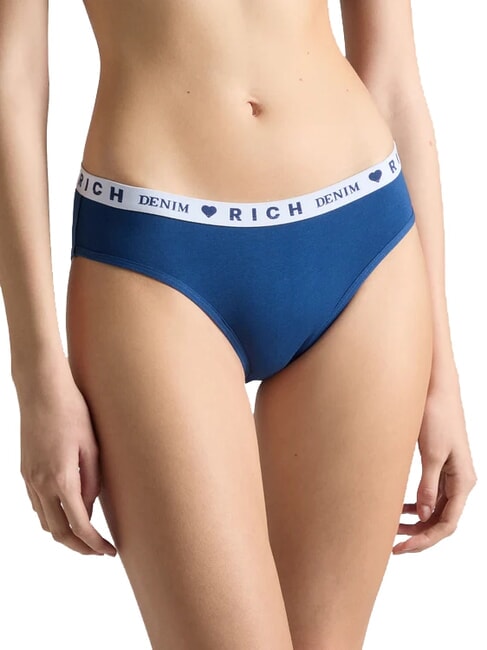 Tripack slip vita bassa denim Richmond