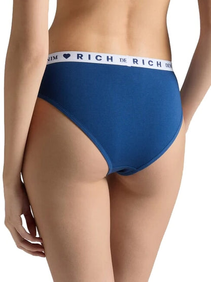 Tripack slip vita bassa denim Richmond