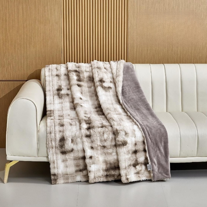 Plaid in pelliccia Botticelli Home Diletta