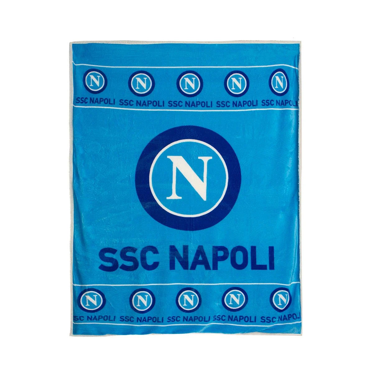 Plaid agnellato SSC Napoli ufficiale 130x150 cm