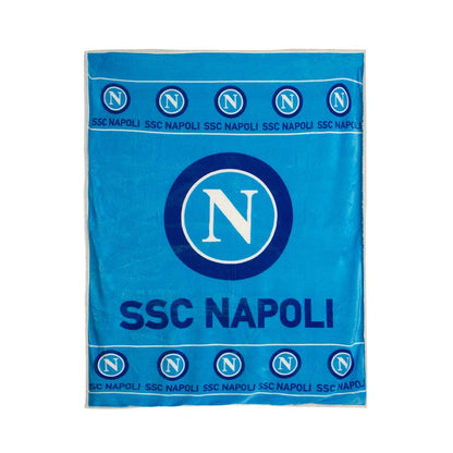 Plaid agnellato SSC Napoli ufficiale 130x150 cm