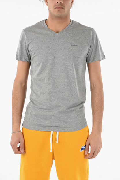 Diesel Set di 3 magliette in cotone con logo stampato