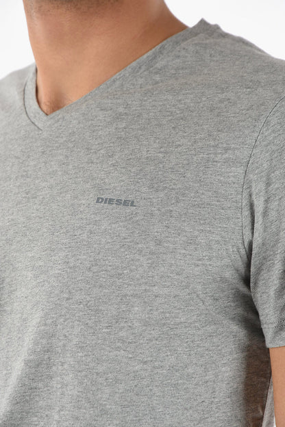 Diesel Set di 3 magliette in cotone con logo stampato