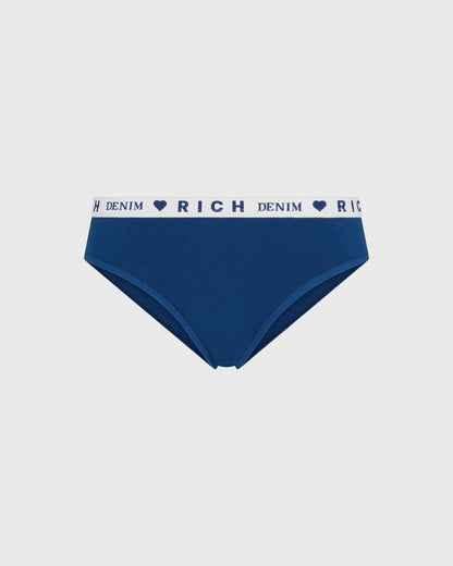 Tripack slip vita bassa denim Richmond